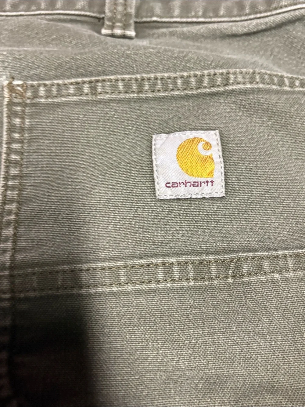 Carhartt Olive Green Men’s Cargo Pants